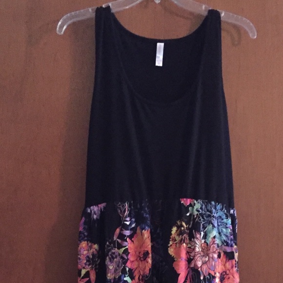 Xhilaration Dresses & Skirts - Black Floral Maxi Dress